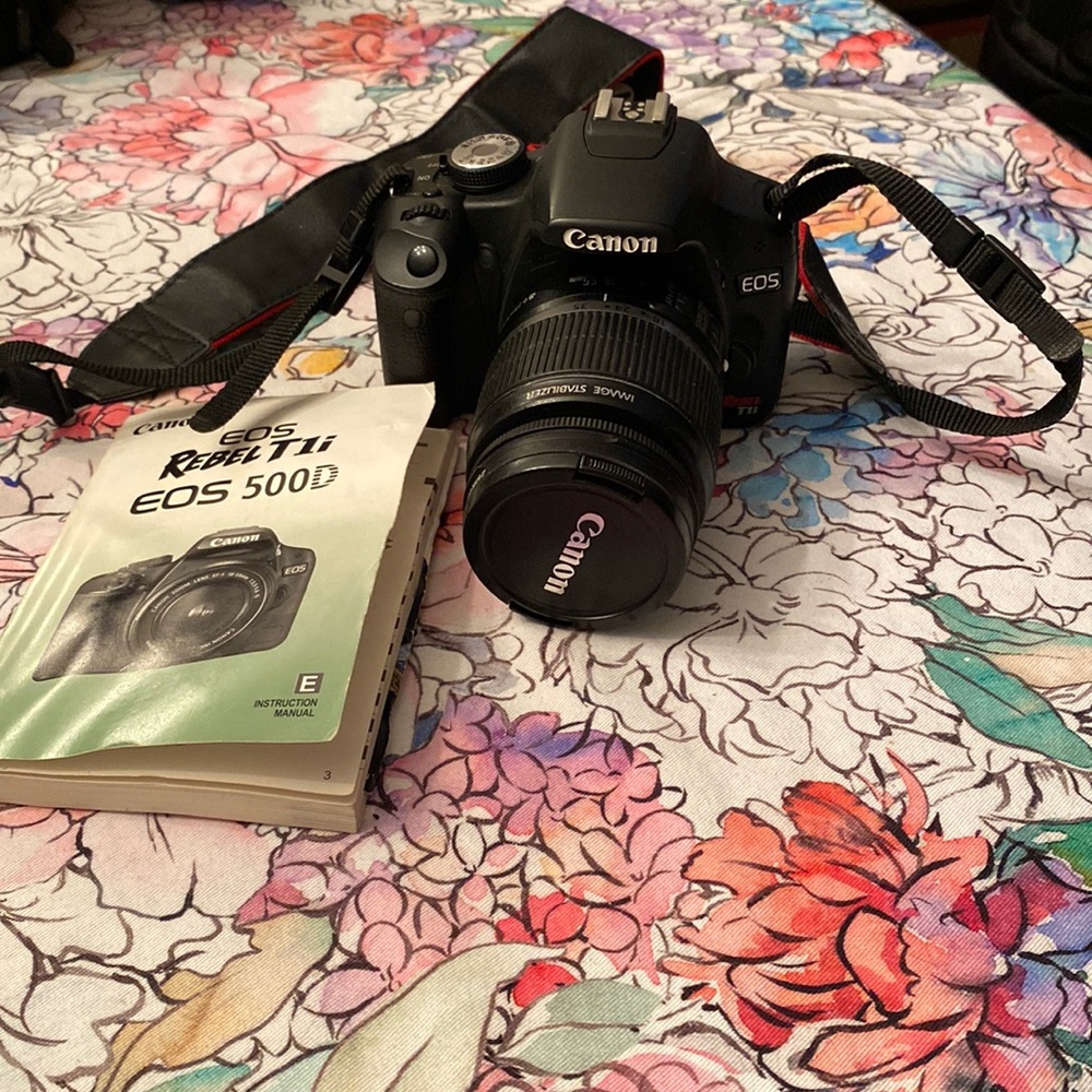 Canon Rebel T1i 500D Camera & Accessories